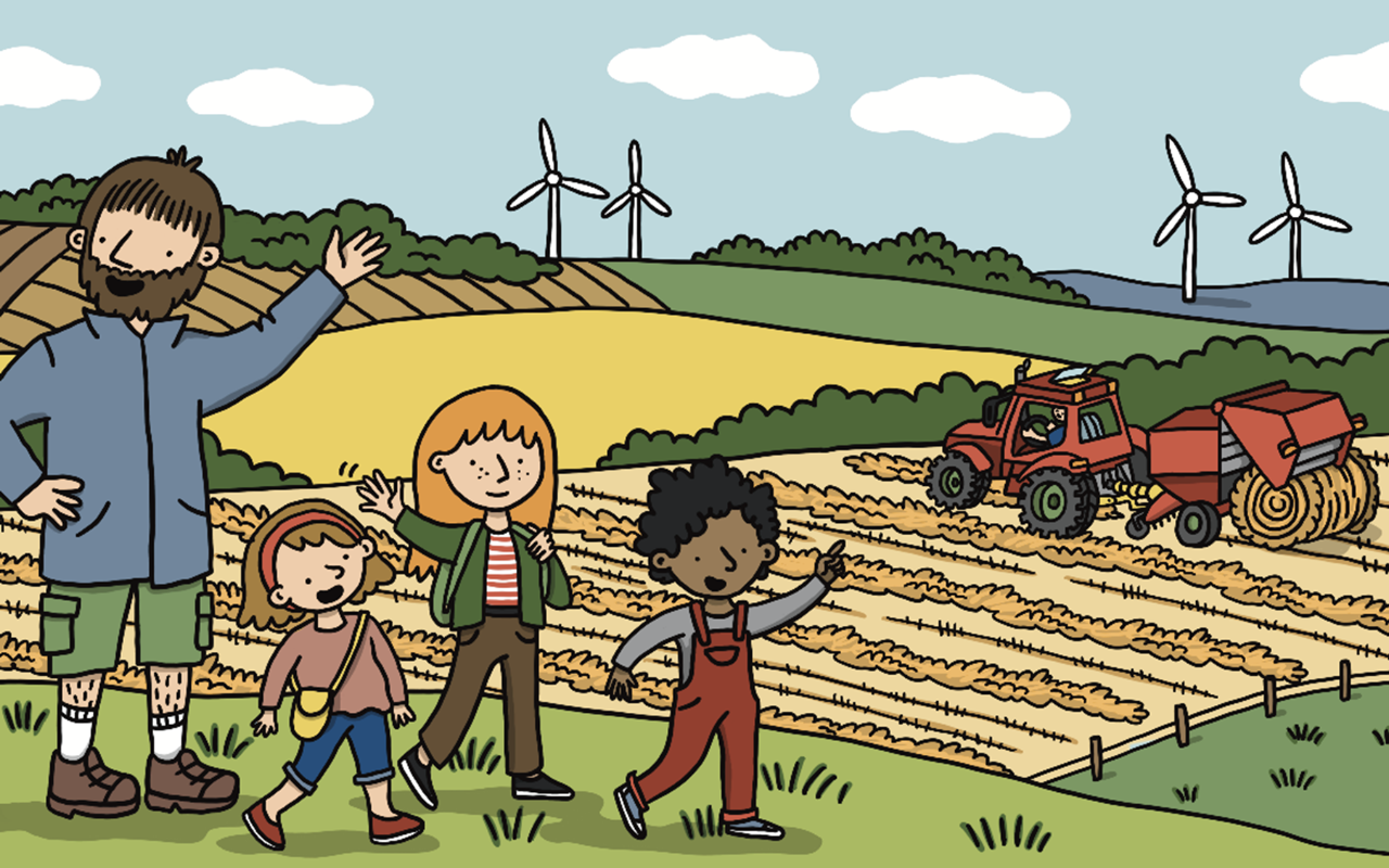 Ein landwirtschaftlicher Betrieb ist ein außergewöhnlich eindrucksvoller Ort des Lernens.