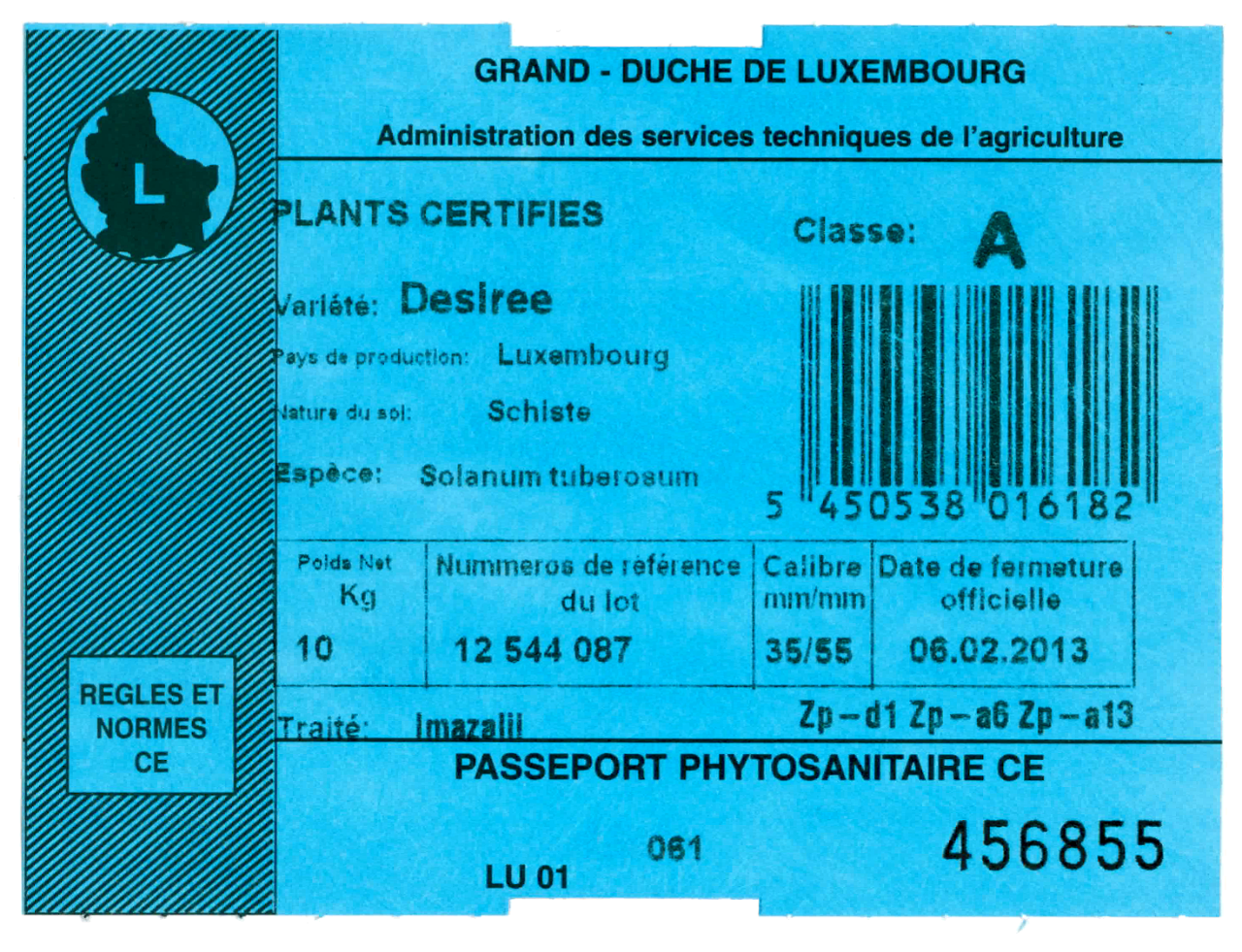 Pflanzenpass